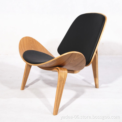 Furniture factory Hans J Wegner Style Shell Chair CH07 Lounge Chair